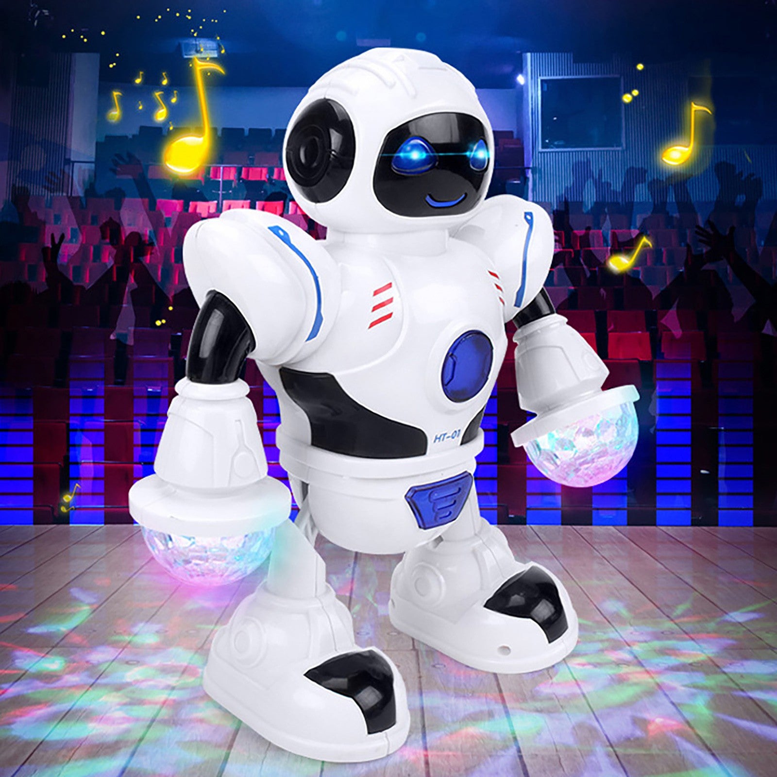 Electric Dancing Robot with Music and Light X5173