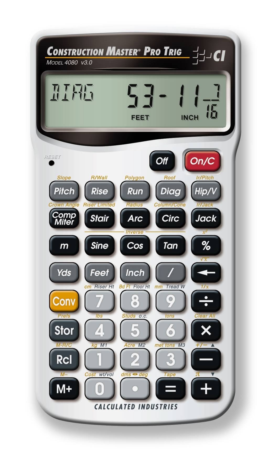 Construction Master Pro Trig Calculator F9003