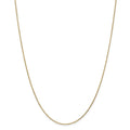 14kt Yellow Gold Diamond Cut Cable Chain 14 inch Lobster Clasp M821