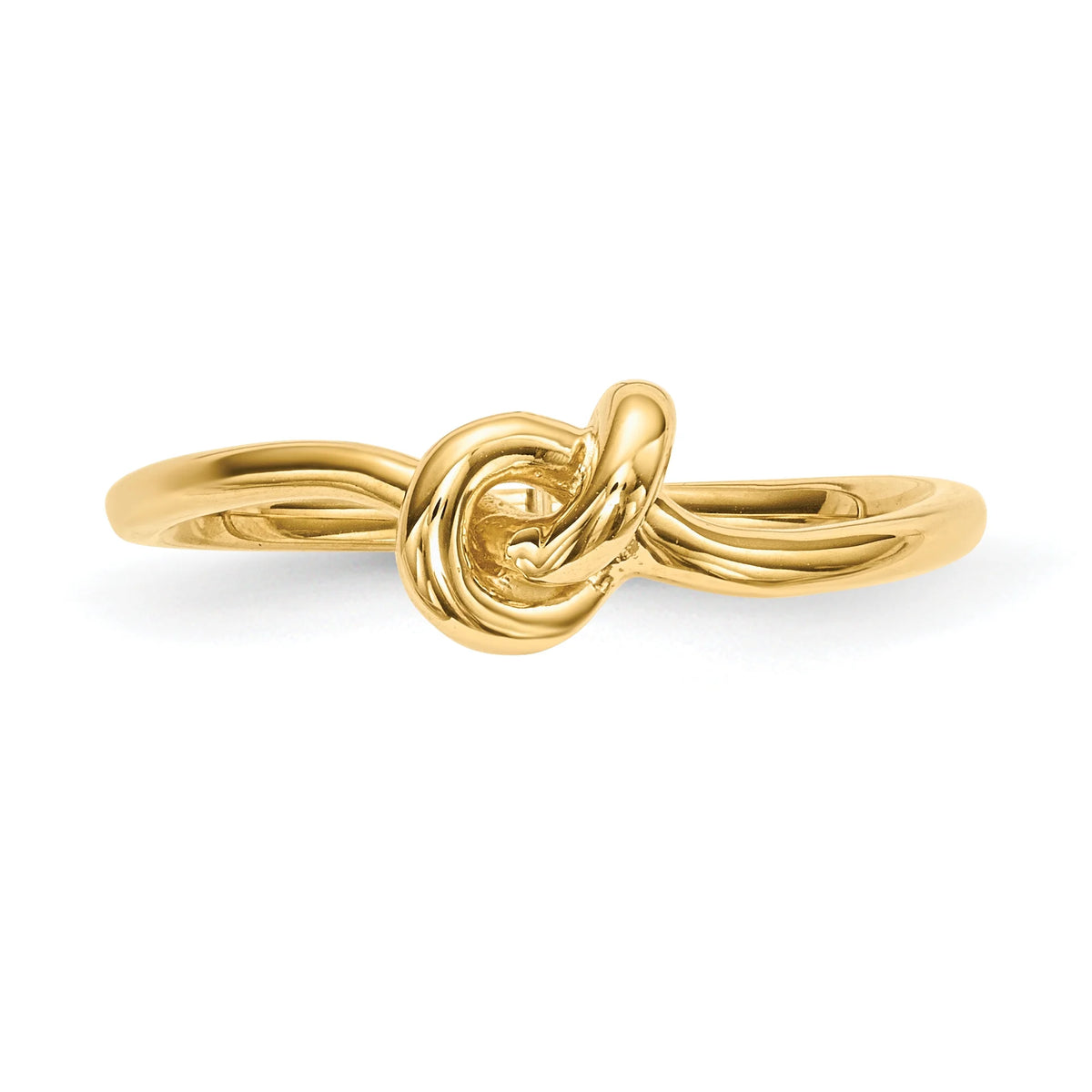 14K Yellow Gold Polished Knot Ring Size 7 V94291