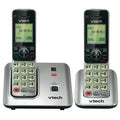Silver Cordless Phone with 2 Handset K5657