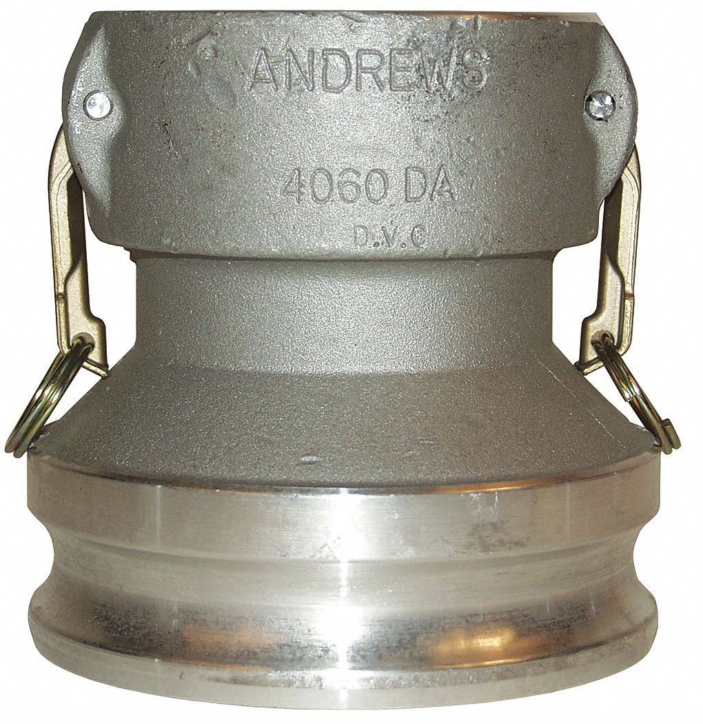 Cam and Groove Adapter, Aluminum, 2 in Socket M561