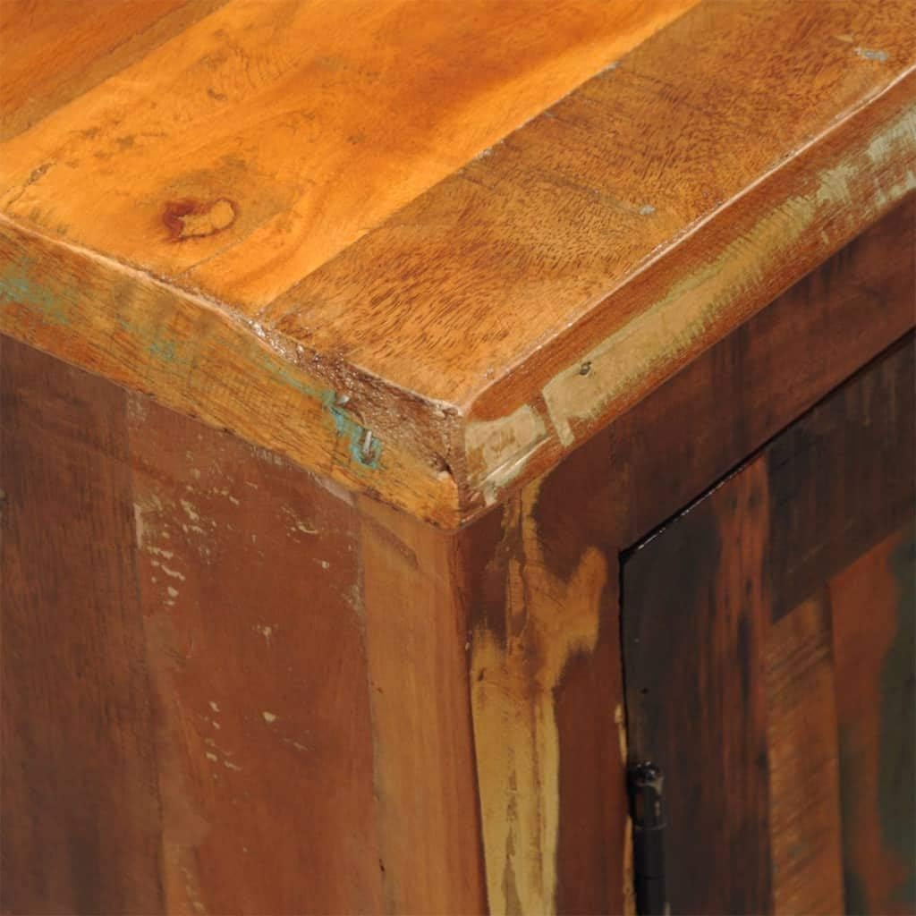 Reclaimed Solid Wood Cabinet with 2 Doors O407489