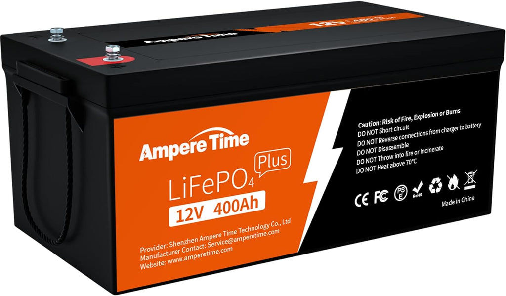 12V 100Ah LiFePO4 Battery with Self-Heating, 100A BMS H64339