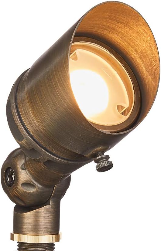 Bronze Cast Brass Outdoor LED Spotlight N216714