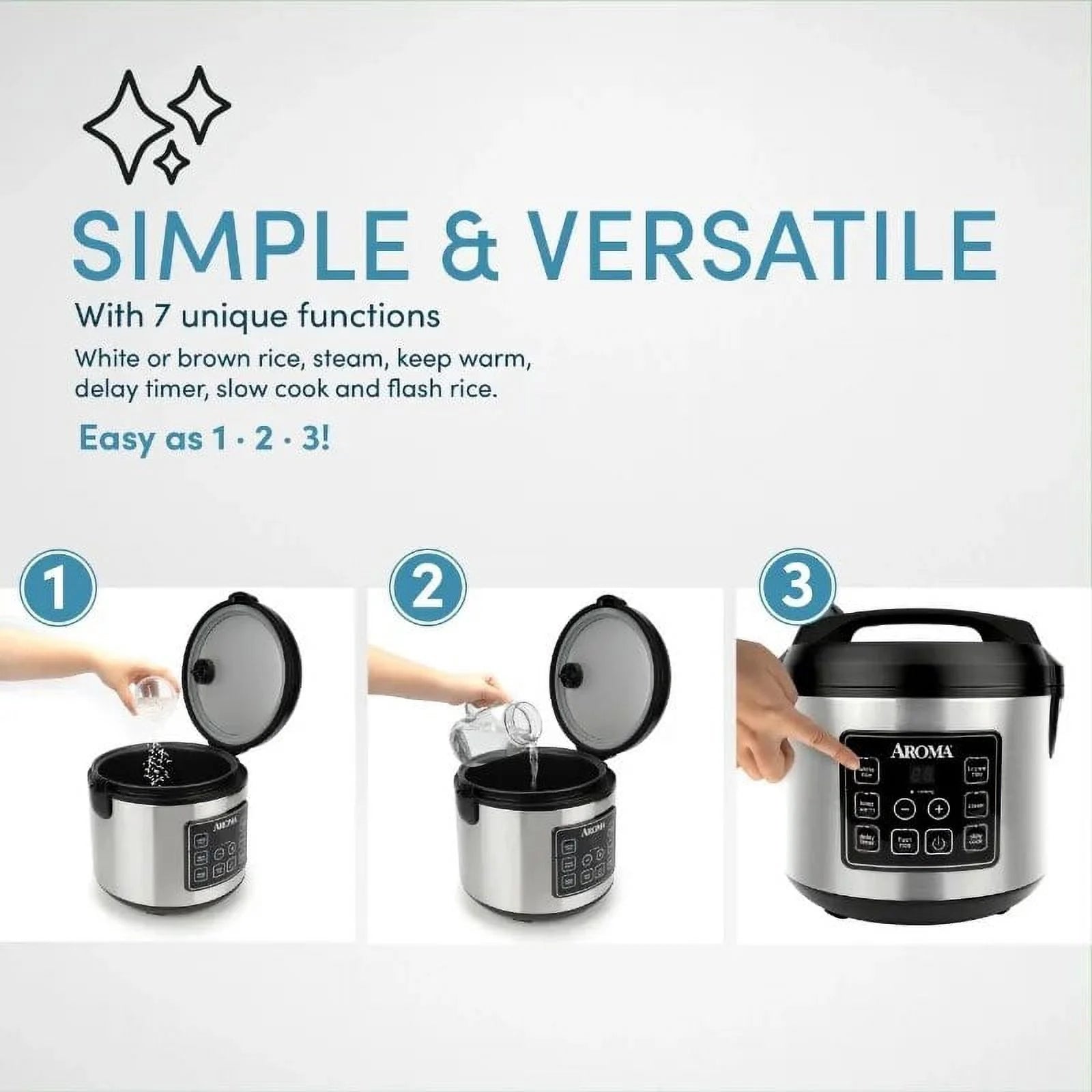 20-Cup Programmable Rice & Grain Cooker and Multi-Cooker B366