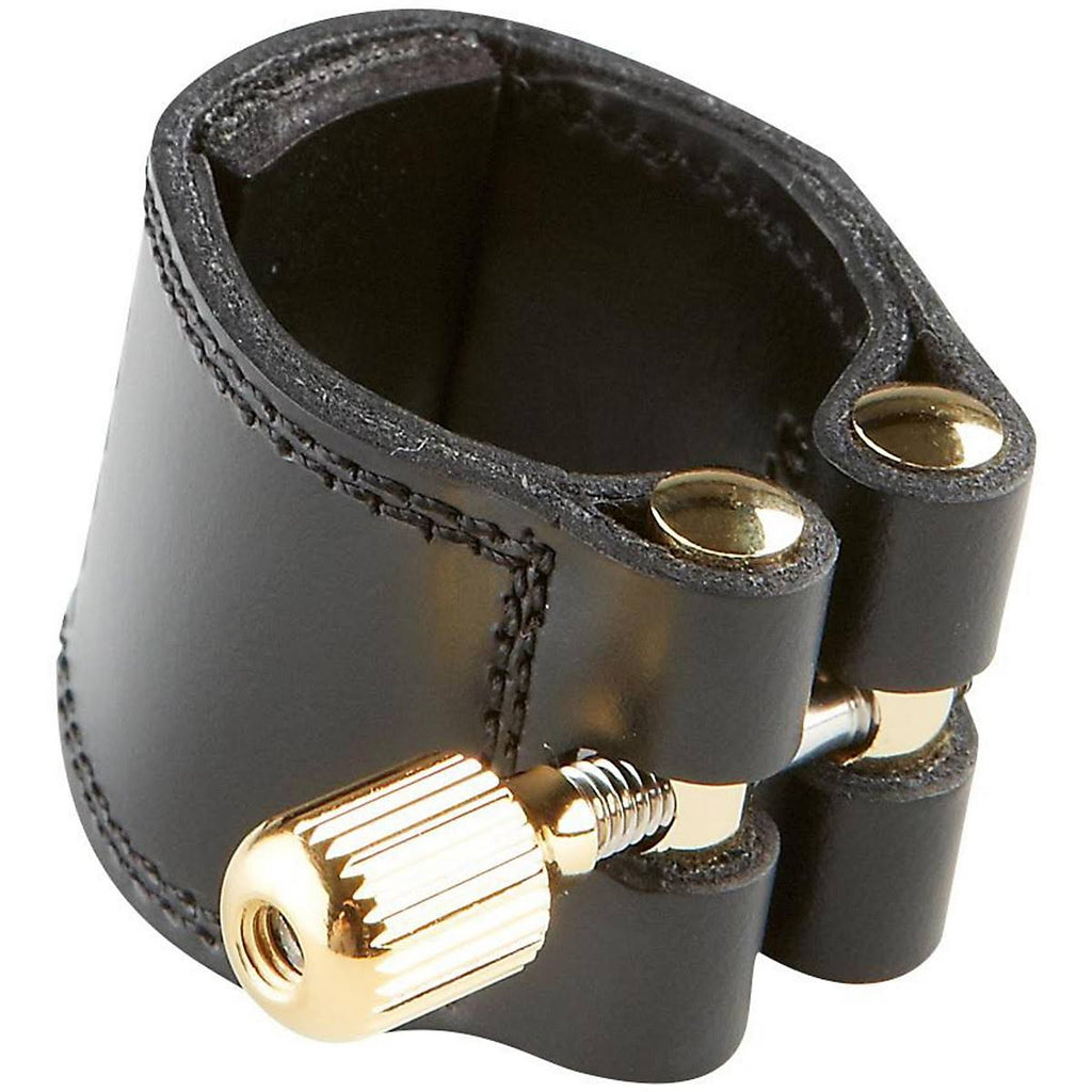 Leather Ligature and Plastic Cap for Alto Sax A951