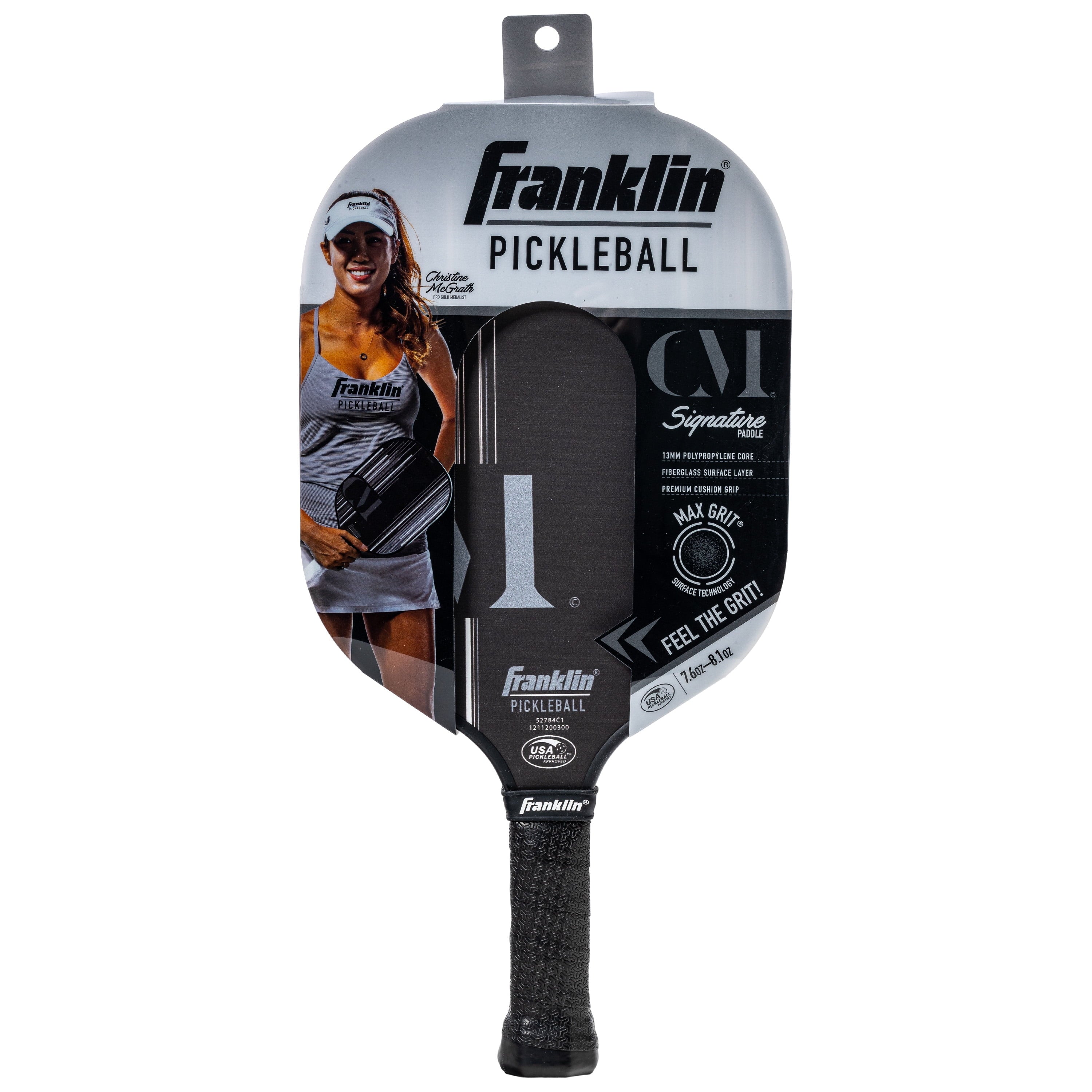 Black 13mm Pickleball Paddle C8274