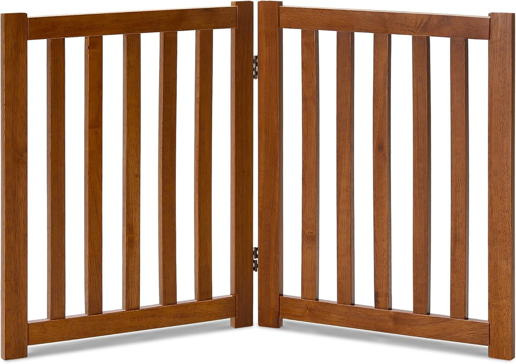 Oak Wood Foldable Pet Gate O7125