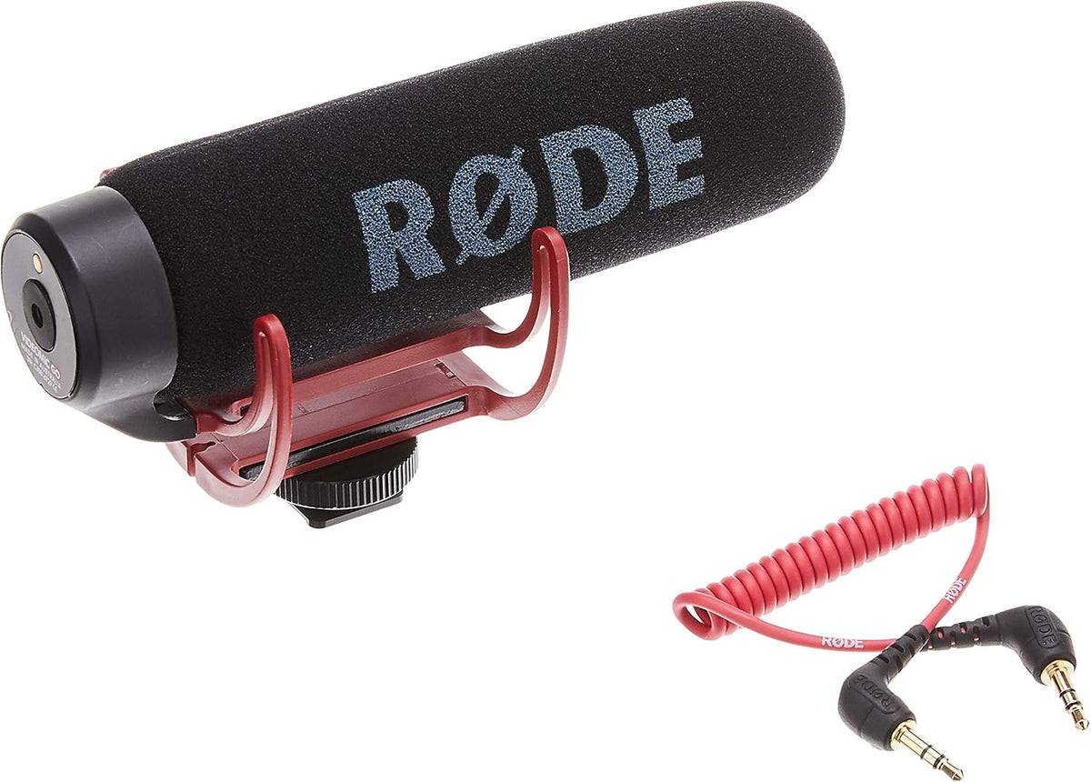 Lightweight On-Camera Microphone with Integrated Shockmount G1364