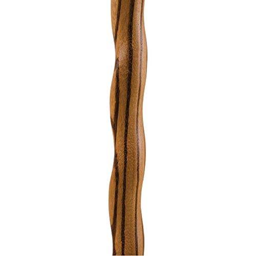 40x22 Twisted Zebrawood Walking Cane F528
