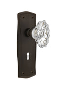 Oil-Rubbed Bronze Double Dummy Door Knob C12856