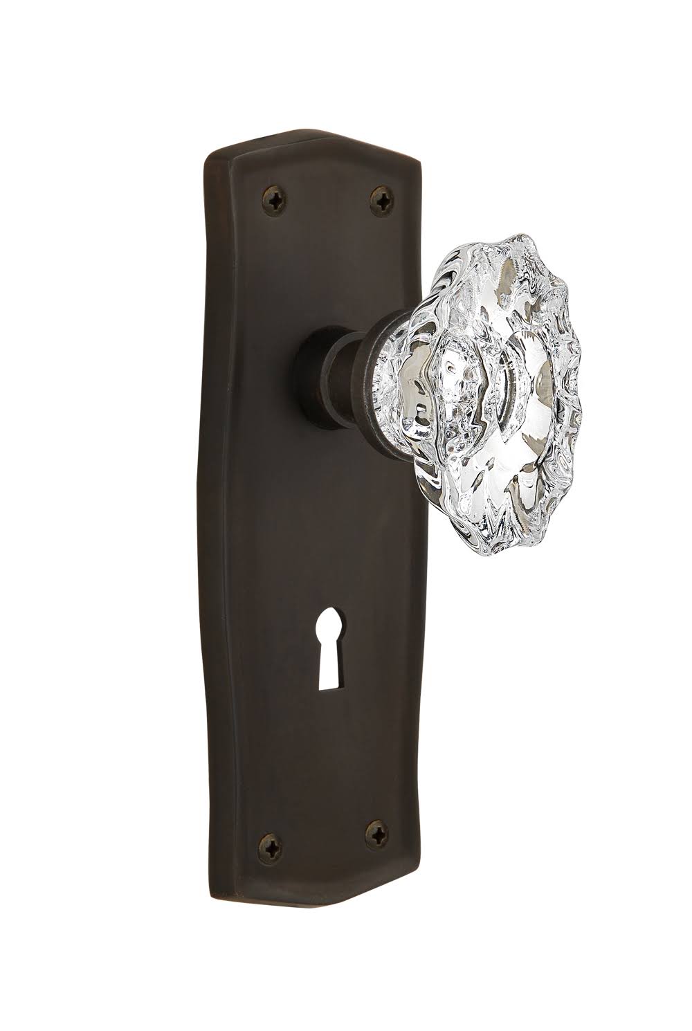 Oil-Rubbed Bronze Double Dummy Door Knob C12856