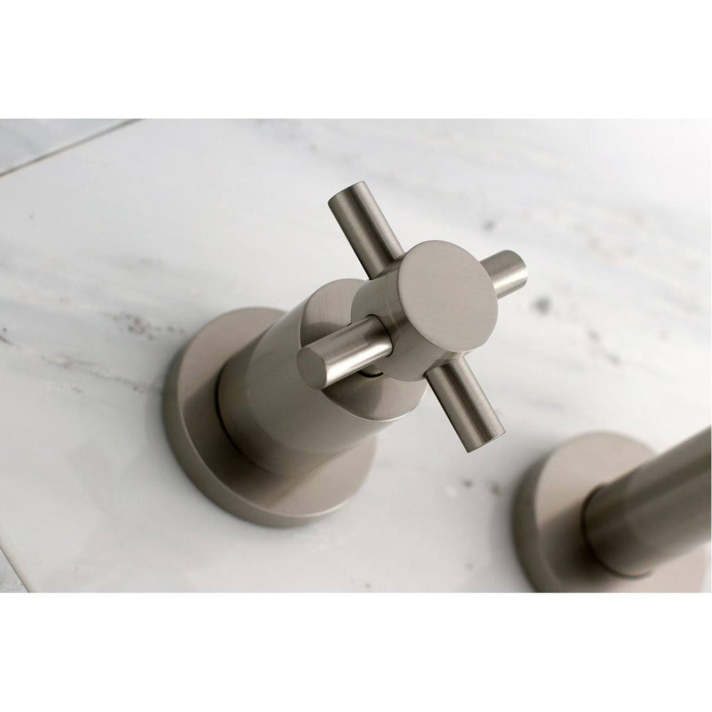 Polished Brass Wall Mount Roman Tub Faucet C496
