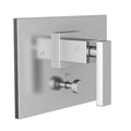Balanced Pressure Tub & Shower Diverter Plate with Handle Antique Copper G9479