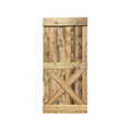 Solid Knotty Pine Wood Interior Sliding Barn Door Slab M425
