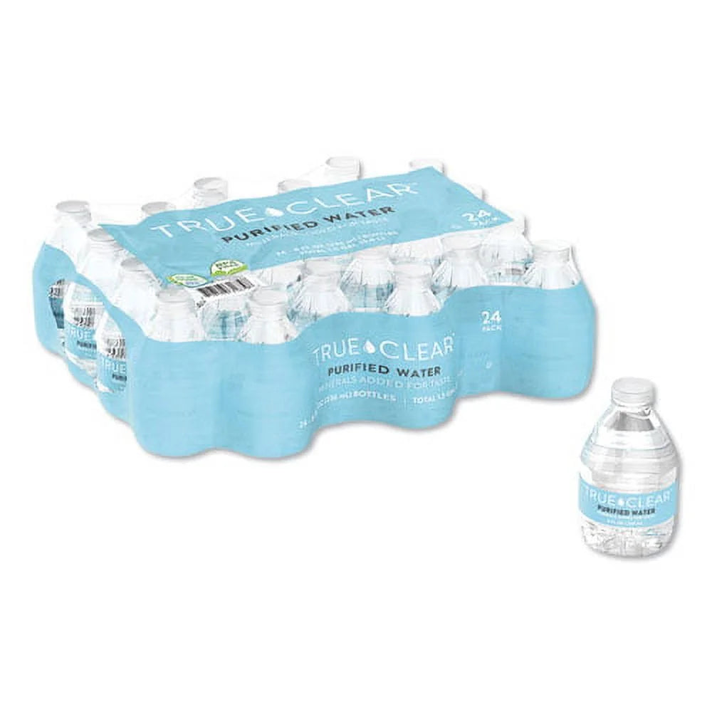 Purified Bottled Water, 8 Oz Bottle, 24 Bottles/carton, Bundle of 10 Cartons C2587