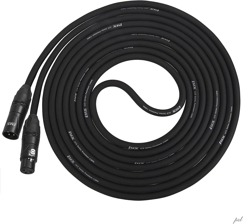 Black 100 ft XLR Microphone Cable P4773