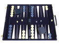 Deluxe Backgammon Set Board Game (Blue - 18x12) P68110