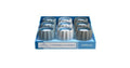 Ceramic Contour Citronella Candle Pack of 9 W611