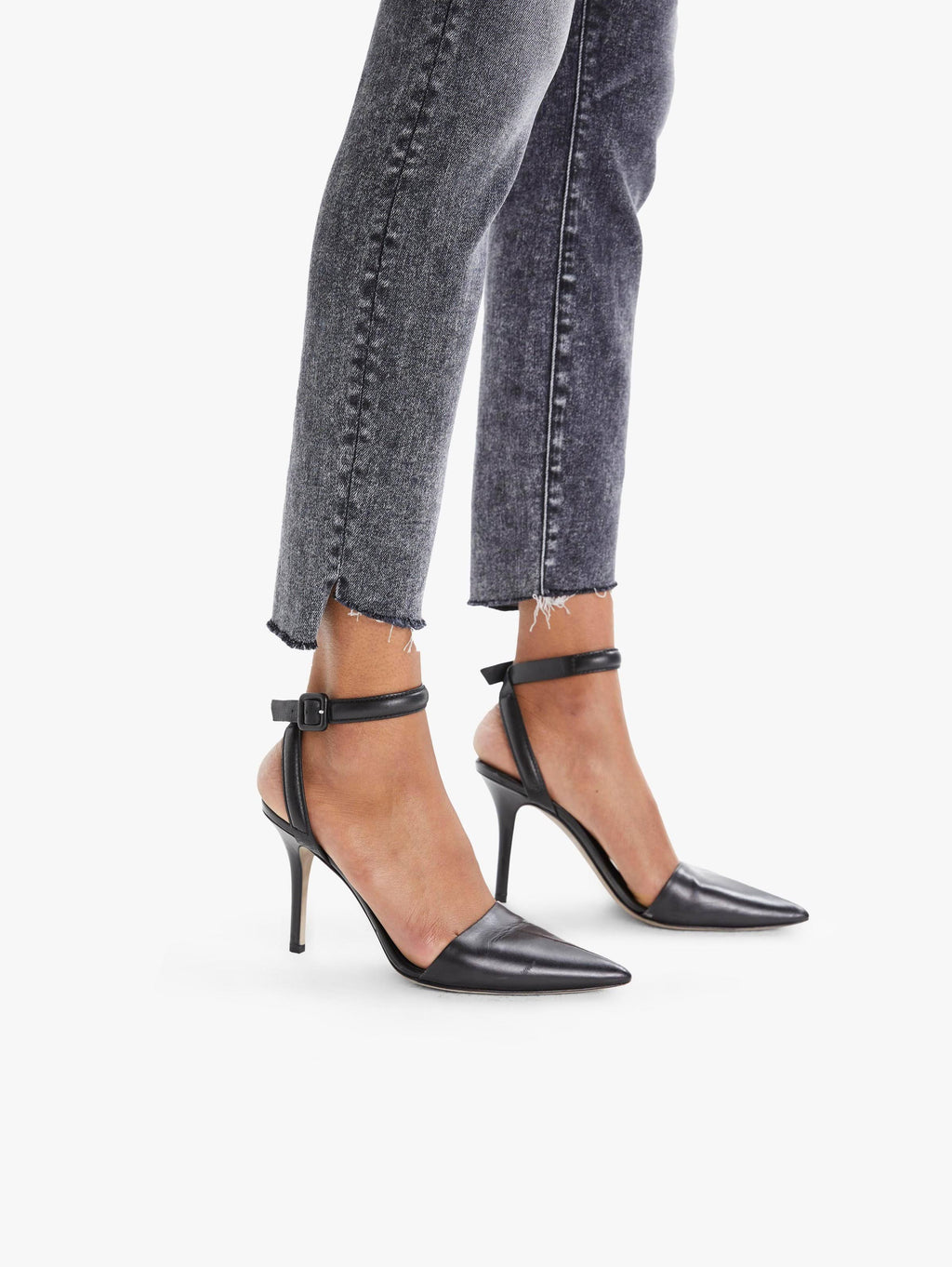 Stunner Zip Ankle Step Fray Trn / 25 H8198