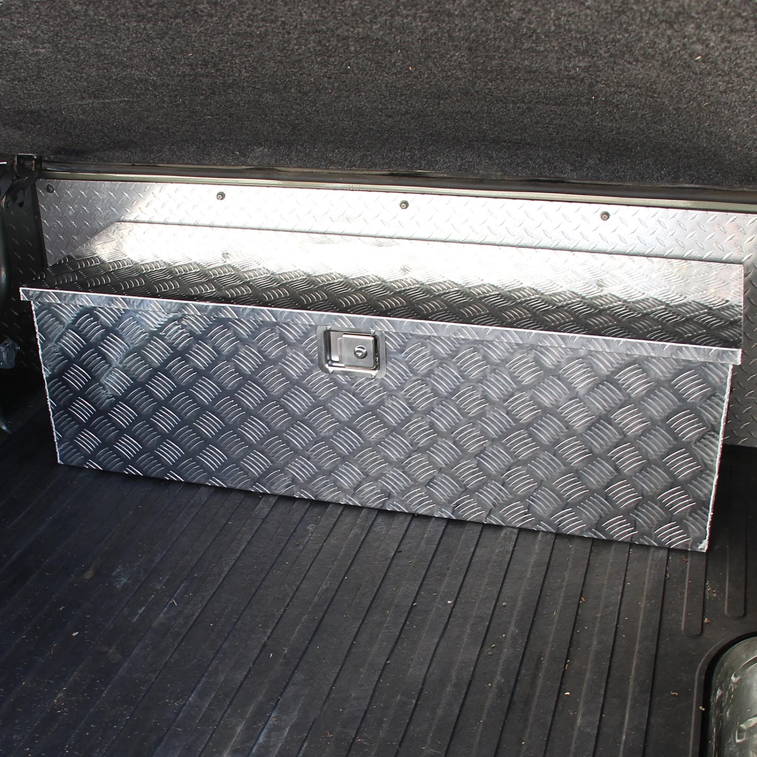 44" Heavy Duty Aluminum Tool Box Truck Pickup Trailer Underbody Storage B494202