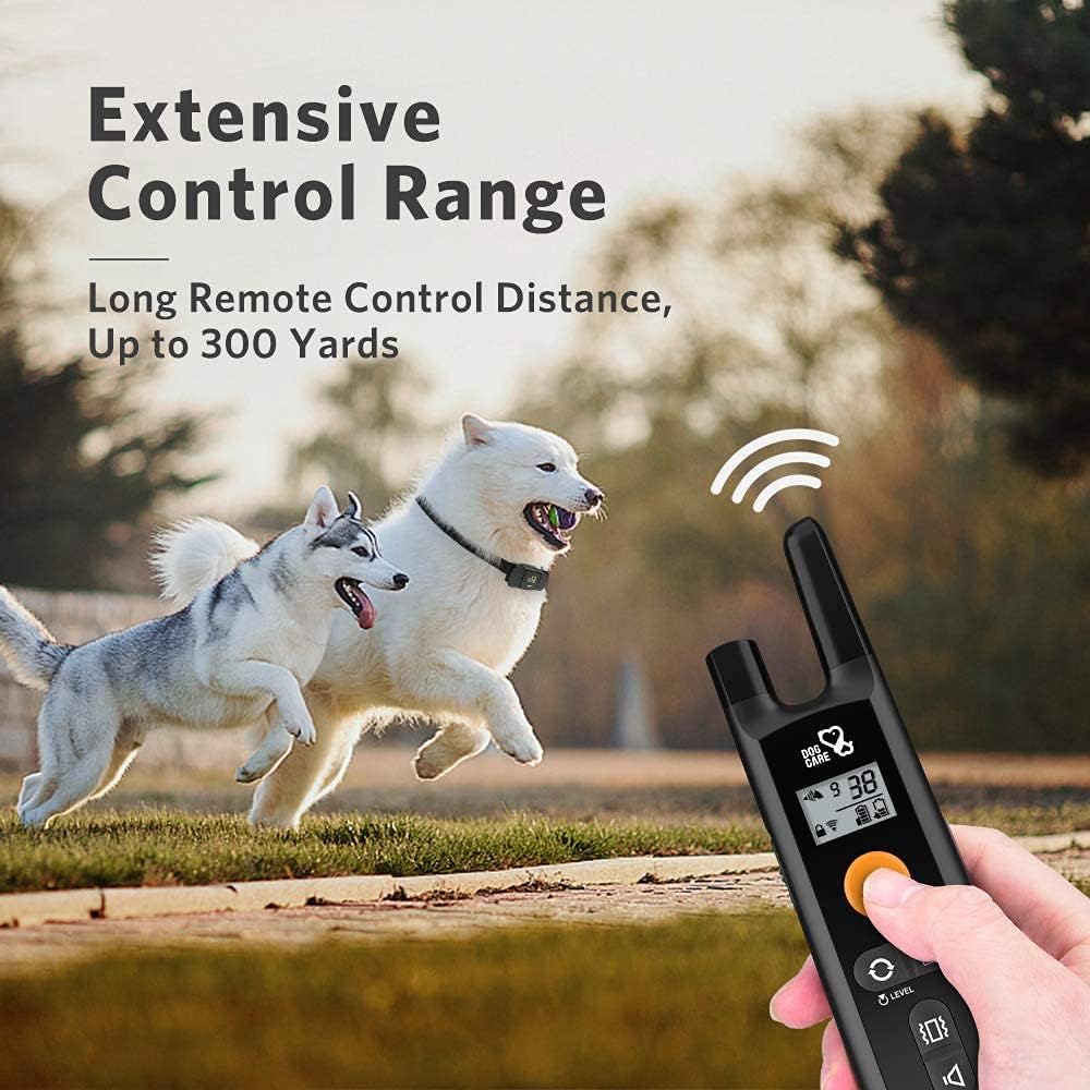 Rechargeable Dog Training Collar with Remote Pack of 2 C837424