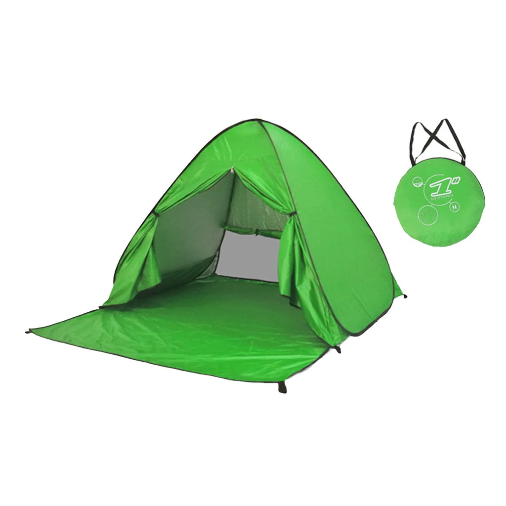 Green UPF 50 Lightweight Windproof Camping Tent Y347507