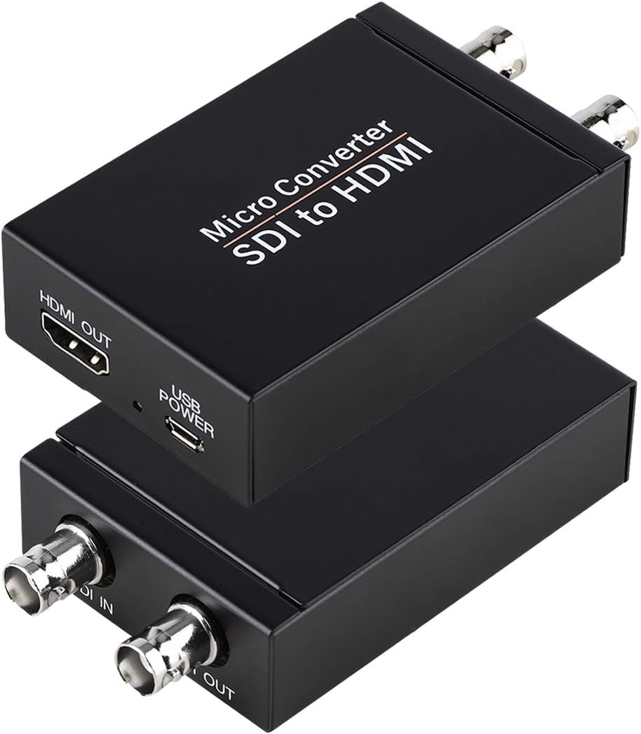 SDI to HDMI Video Converter, Pack of 2 O6849