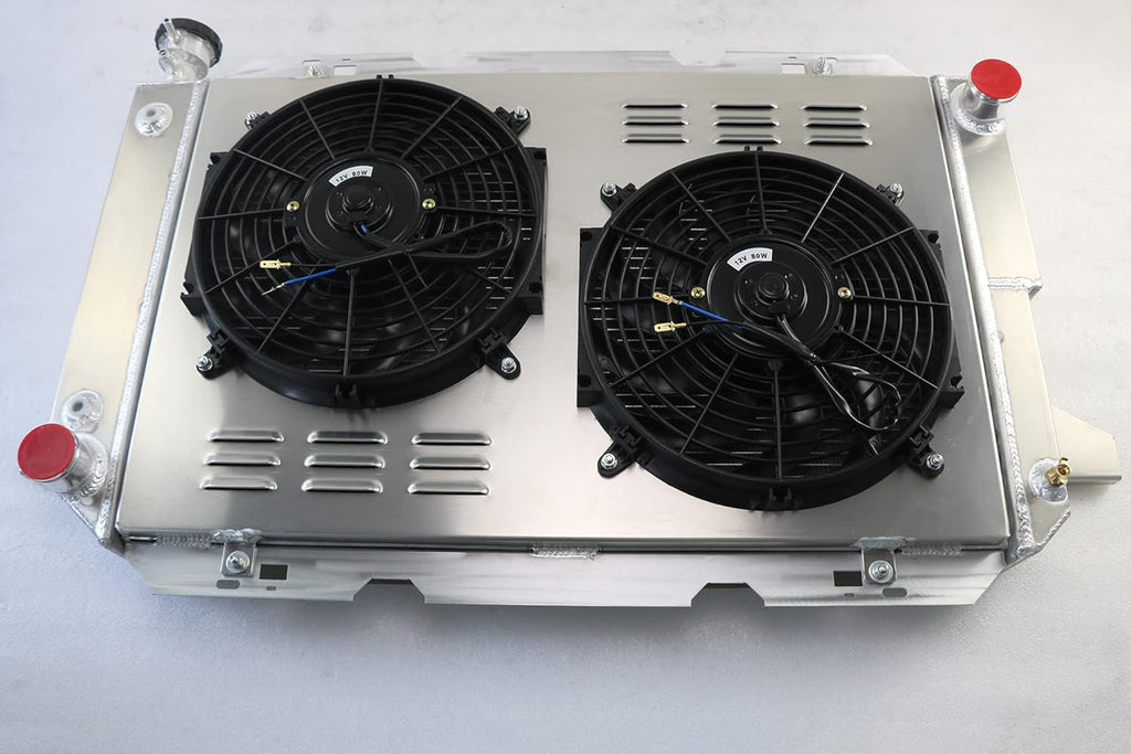 All Aluminum 3 Row Radiator with Shroud Fan Relay Kit S893134