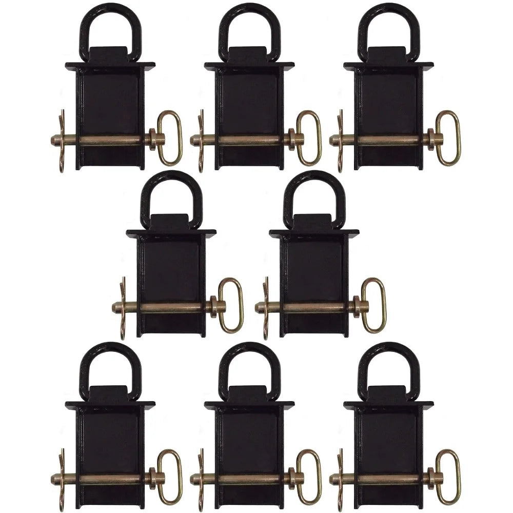 8 Removable D-Ring Stake Pockets for Flat Beds and Utility Trailers G35630