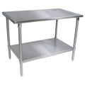 Stainless Steel Flat Top Work Table T8755
