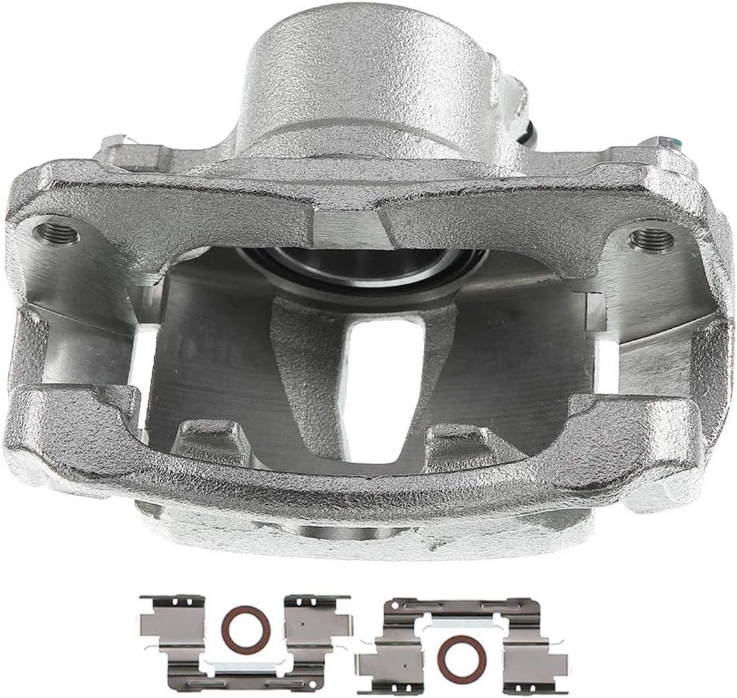 Disc Brake Caliper Assembly with Bracket for Toyota Camry 2002-2006 Front Right Passenger Side Pack of 2 E647891