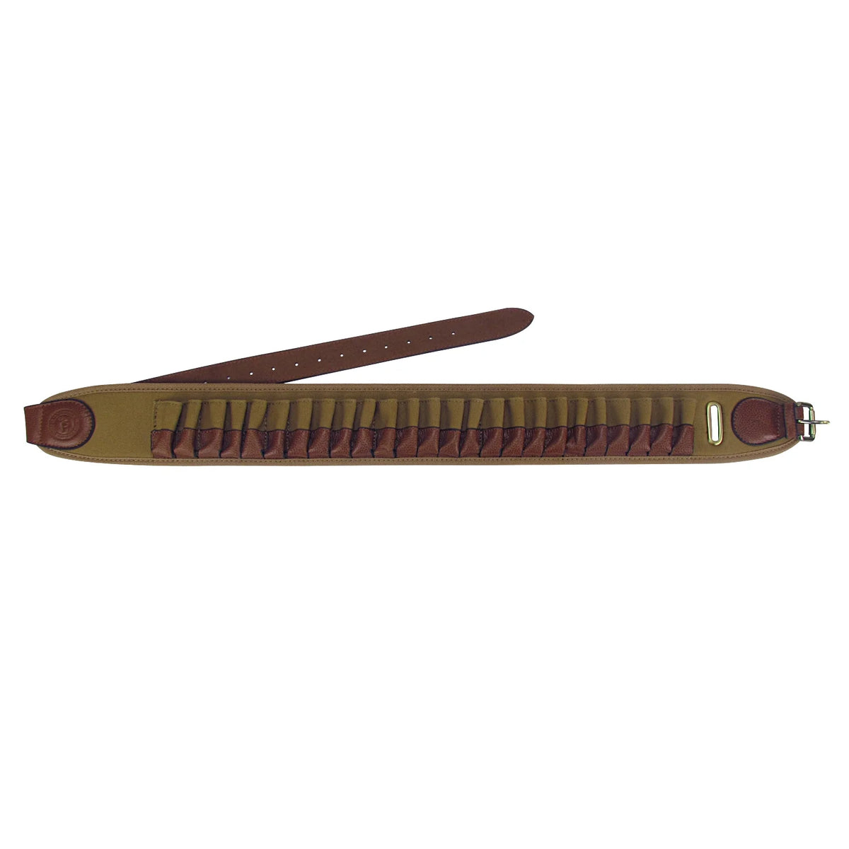 Brown Canvas Shot Shell Ammo Holder H932