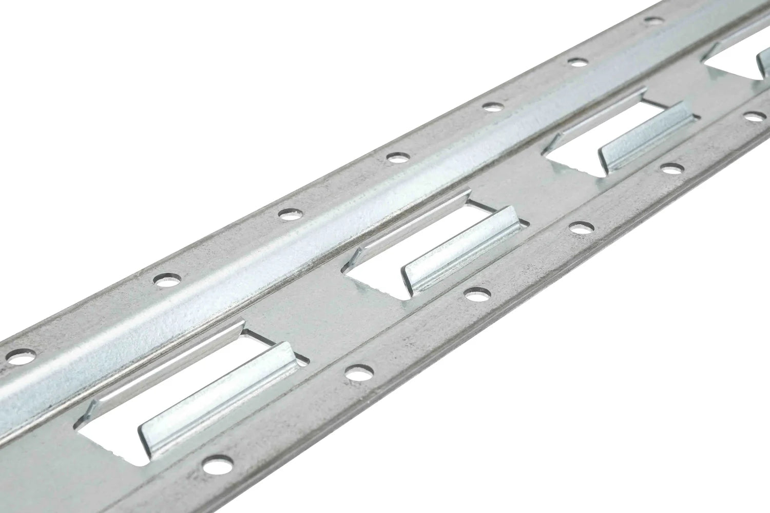 (8 Pack) 5' Vertical Galvanized Steel Bolt-On E-Track Tie-Down Rail W164613