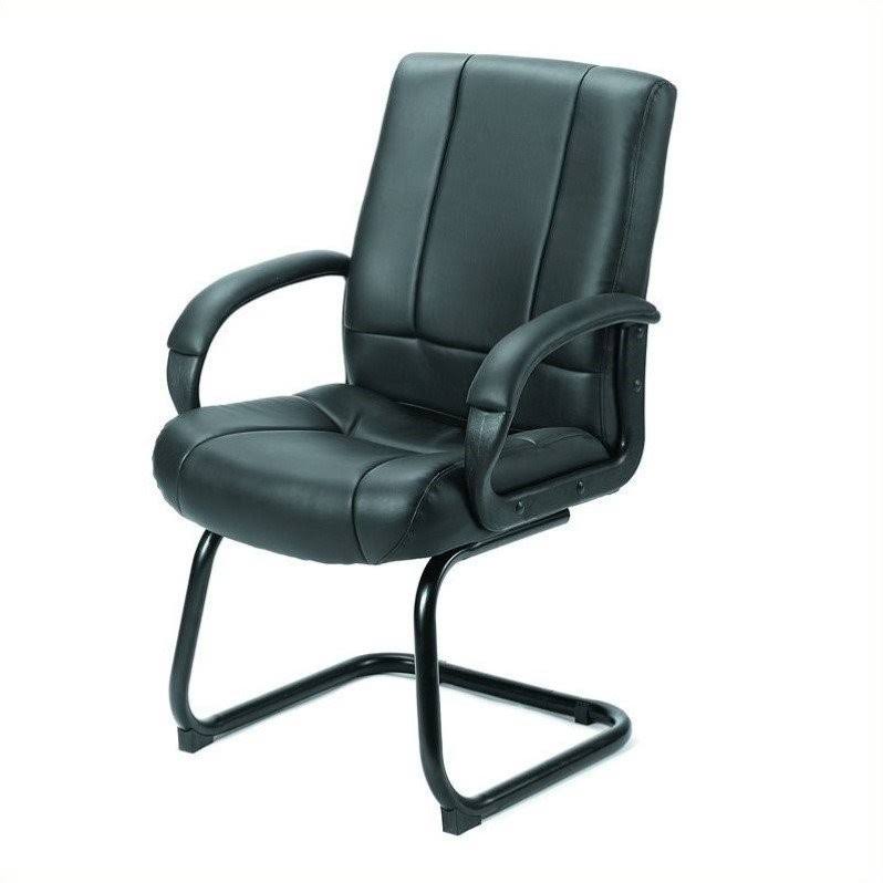 Black Cantilever Base Guest Chair W348
