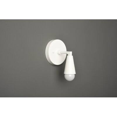 Matte White Armed Sconce A974