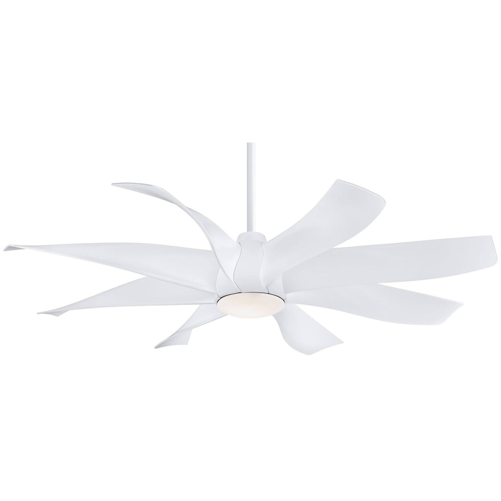 White LED Ceiling Fan K9027