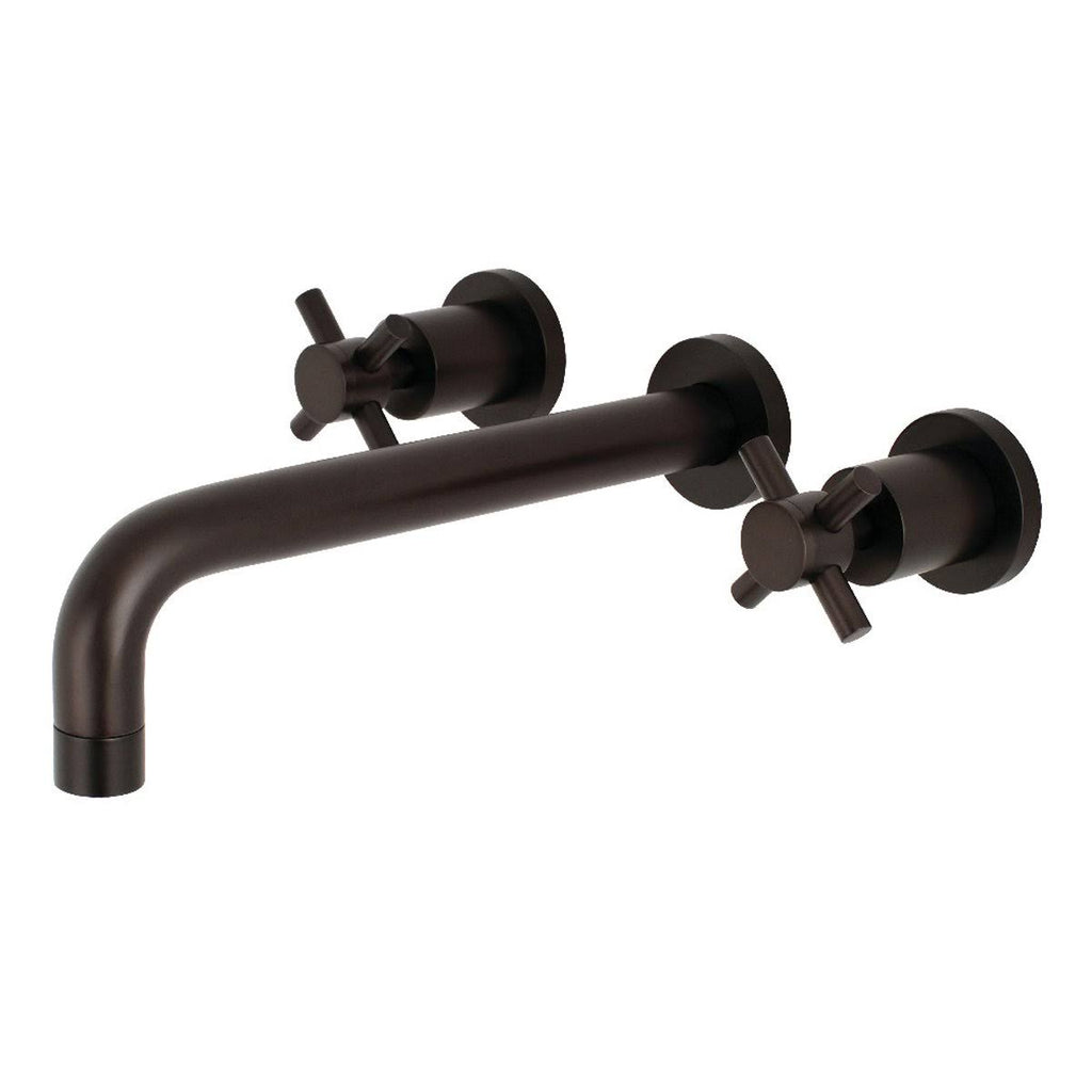 Polished Brass Wall Mount Roman Tub Faucet C496