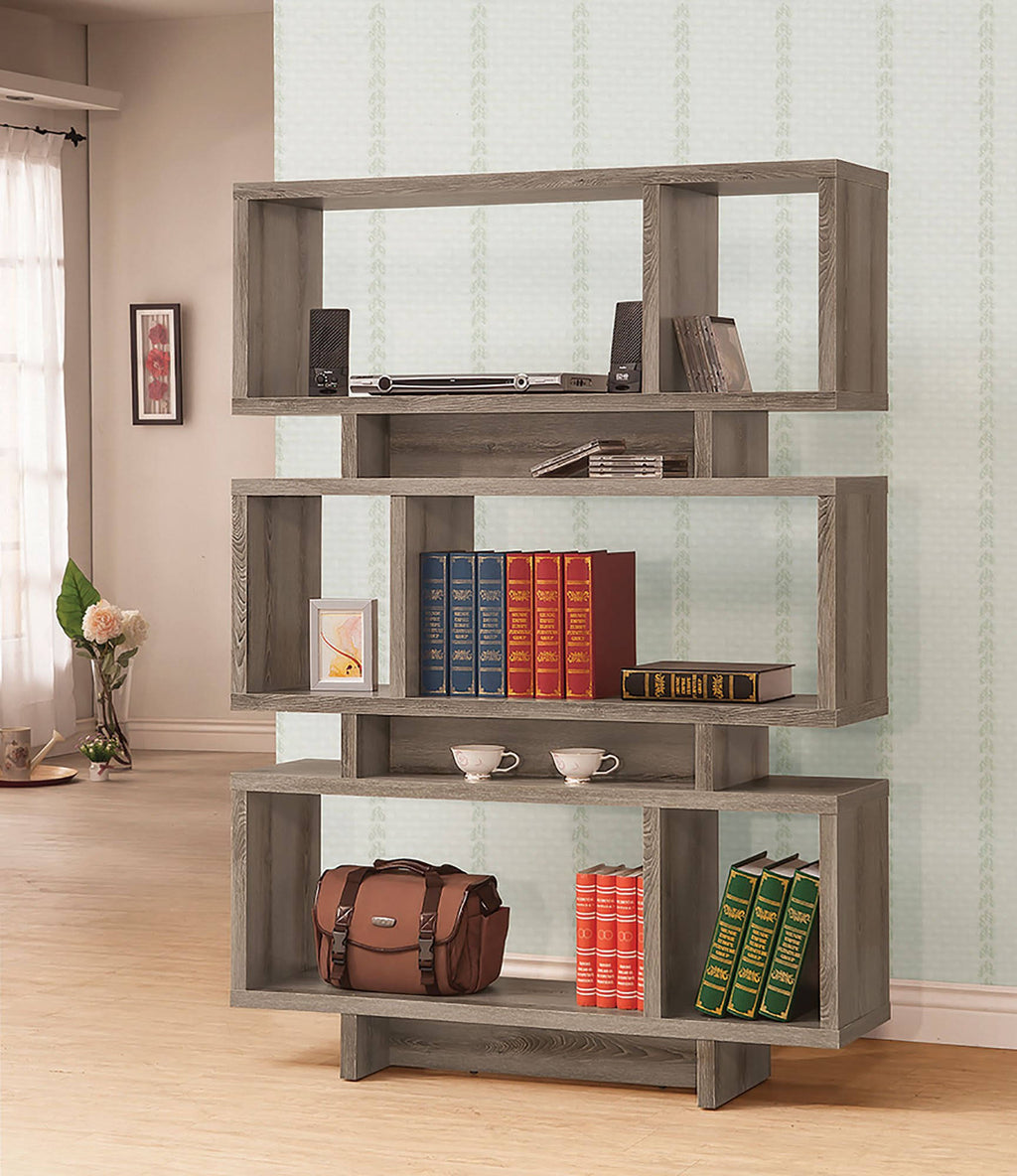 Weathered Grey Bookcase C4981
