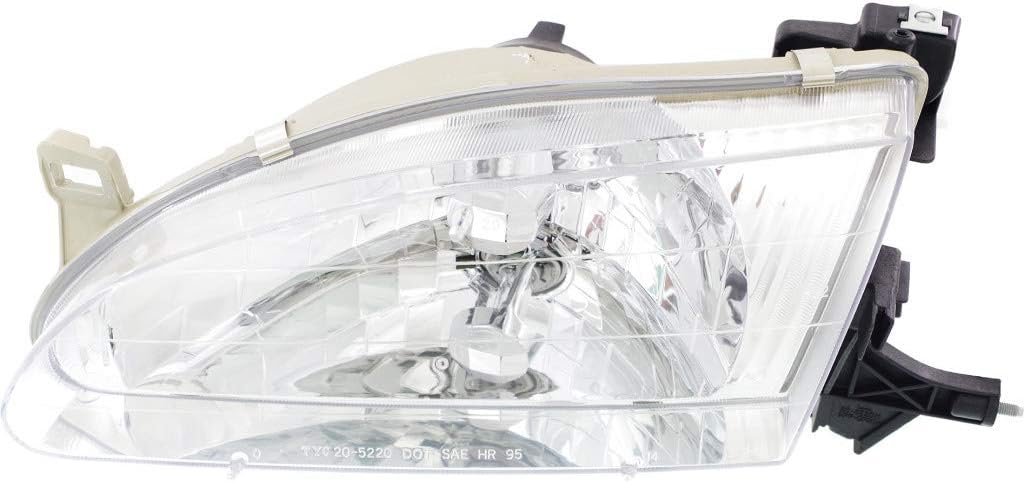 Toyota Corolla Headlight 1998 1999 2000 Pair K90163