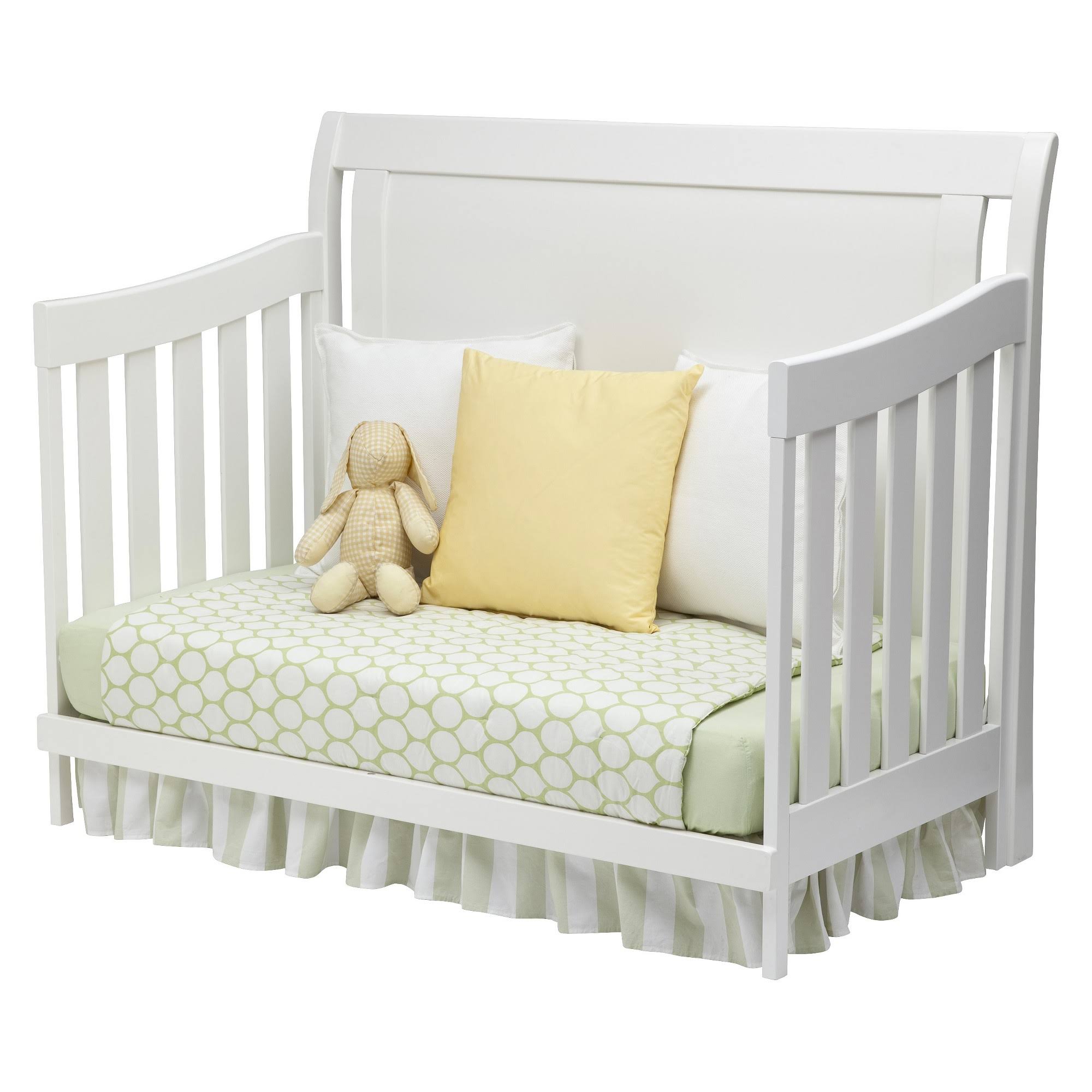 White Ambiance Crib V96201