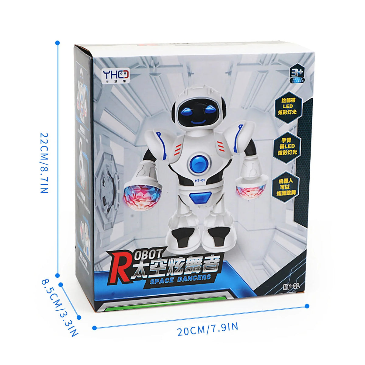 Electric Dancing Robot with Music and Light X5173