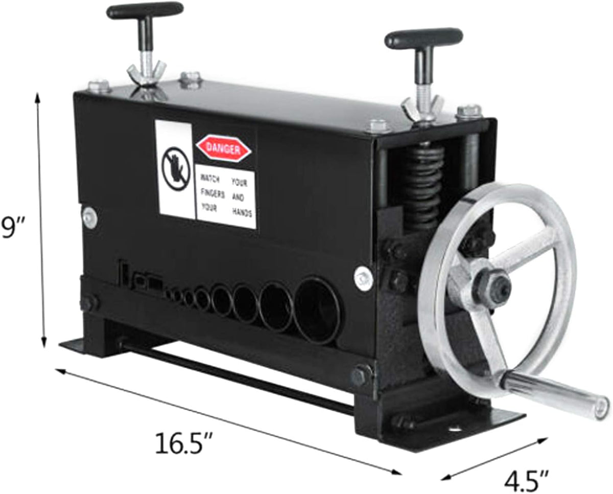 Manual Hand Cranked Wire Stripping Machine 1.5mm-20mm 10 Channels L74330