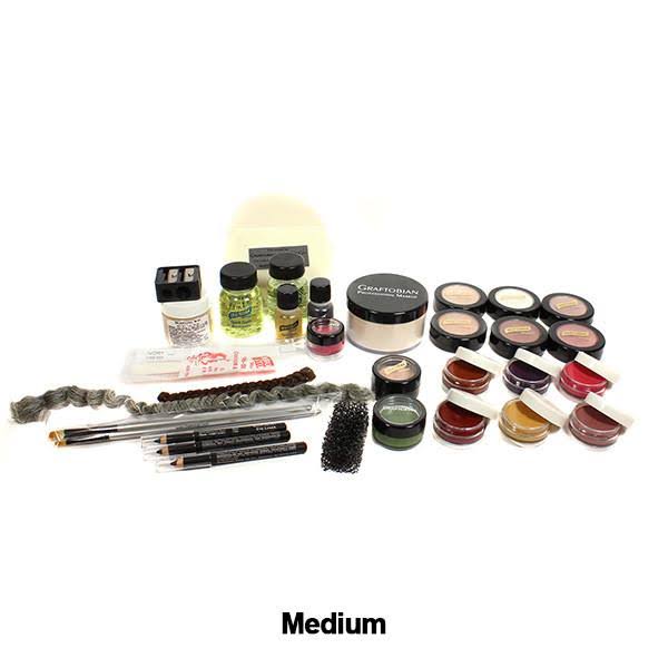 Deluxe Student Theatrical Makeup Kit Dark/Ebony R312
