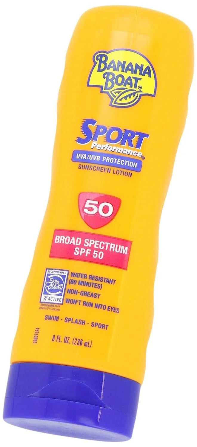 SPF 50 Sunscreen Lotion, 8 Fl Oz Pack of 2 E77797