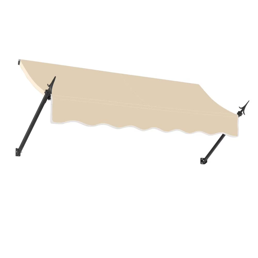 Tan Acrylic Fixed Awning W4326