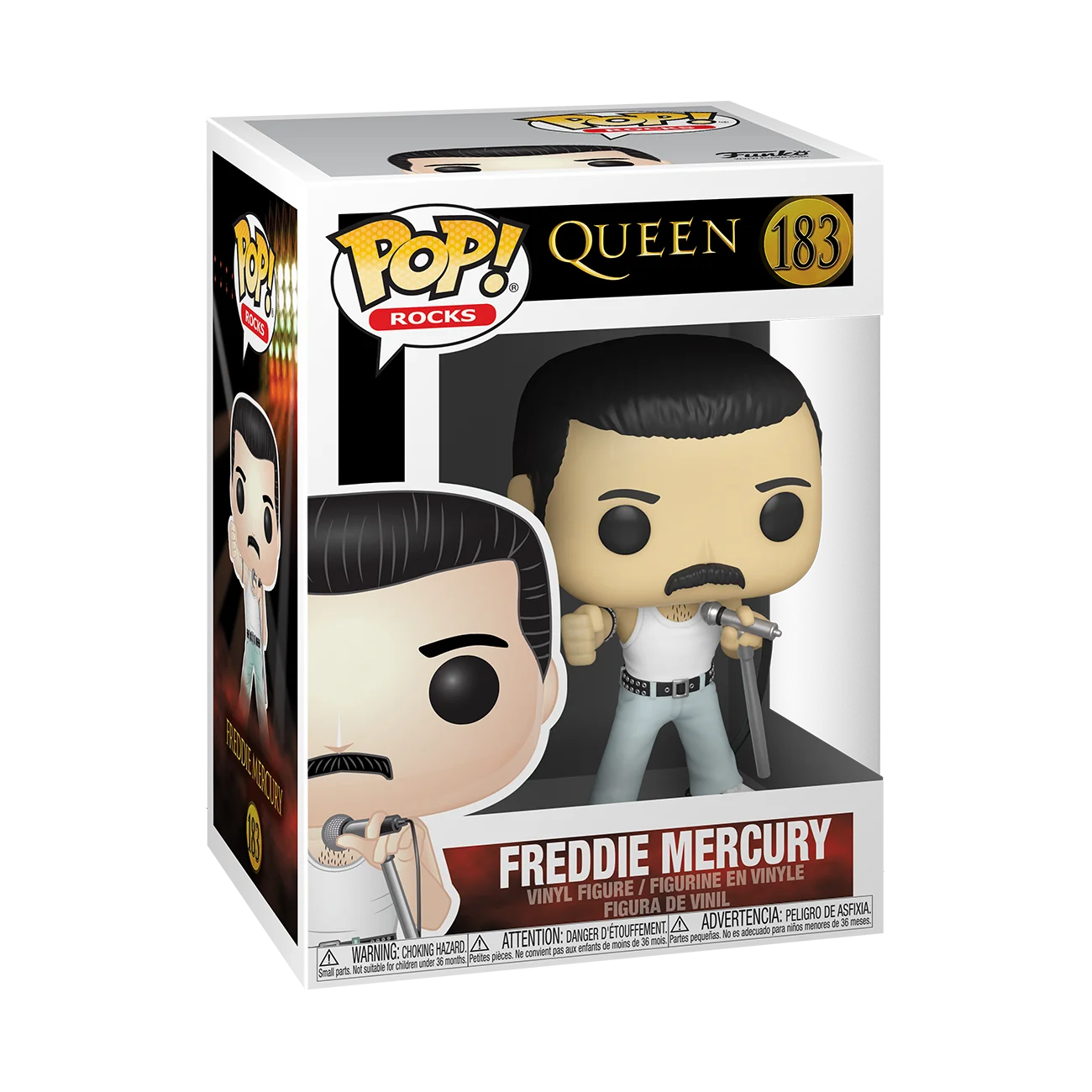Freddie Mercury Vinyl Figure (3.75") D924040