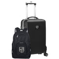Black 2-Piece Backpack and Carry on Set V95419