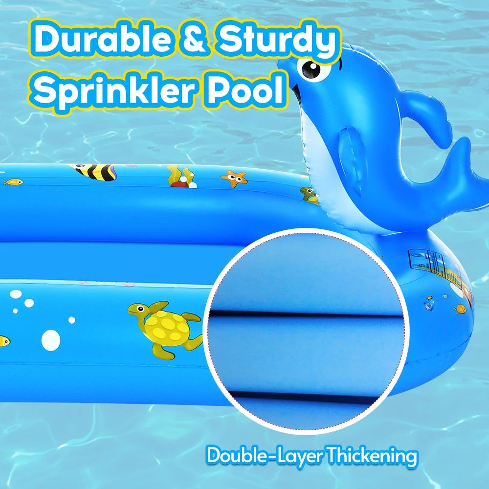 Inflatable Sprinkler Kiddie Pool L771